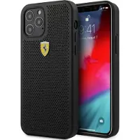 Ferrari Coque rigide On Track noire pour iPhone 12