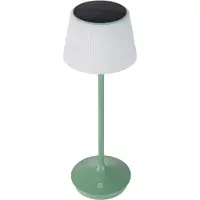 Näve Lampe de table sans fil Extérieur Lampe de table solaire à intensité variable Lampe solaire verte 5310717