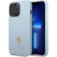 GUESS Guhcp13xps4mb Iphone 13 Pro Max 6.7 Saffiano 4g Small Phone Case Clair