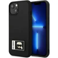 Karl Lagerfeld Klhcp13m3dkpk Iphone 13.14.15 6.1 Ikonik Patch Phone Case Clair