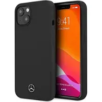 Mercedes Coque en silicone Line noire pour iPhone 13 mini