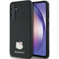 Hello Kitty Coque rigide en métal noir pour iPhone A55, logo .