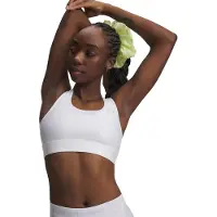 Under Armour Heatgear Medium Impact Sports Bra Blanc XL Femme