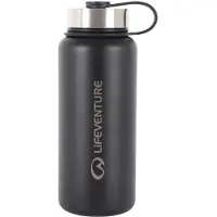 Lifeventure 1 Litre Flask, noir