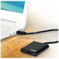Port Designs Port DOCKING MINI TYPE C HDMI + USB3 + USB-C PD