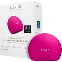 GESKE Agrandisseur de lèvres en silicone 4W1 avec application (Magenta)