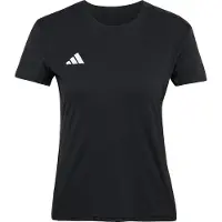 Adidas T-shirt fonctionnel 'Adizero Essentials' noir / blanc