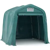 Syfax Tente de garage PVC 1,6x2,4 m Vert