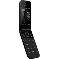 Nokia 2720 Flip TA-1170 DS noir 2G caméra touches téléphone à clapet écran extérieur