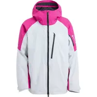 Burton - Veste de ski/snowboard en GORE-TEX - M Ak Cyclic Gore-Tex Jacket Verry Berry Gray Cloud pour Homme - Taille L - Rose