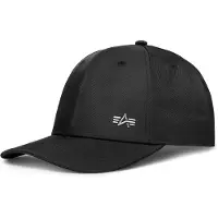Alpha industries Casquette noir / blanc cassé