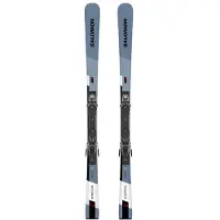 Salomon - Packs (skis + fix) - Skis de piste - S/Max 10 + M11 Gw Copen Blue/Black/White 2025 - Taille 155 cm - Bleu