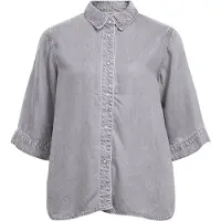 Object Chemisier 'OBJFRAME' gris denim