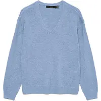 Vero Moda Pull-over 'VMCharity' bleu clair