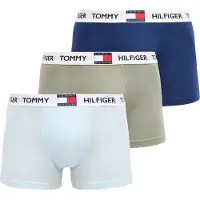 Tommy Hilfiger Underwear Boxers 'Heritage' bleu marine / bleu pastel / kaki / blanc