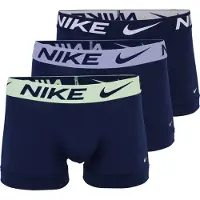 Nike 0000ke1156 Trunk Boxers 3 Units Bleu XL Homme