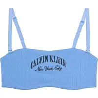 Calvin Klein Lv00qf8710 Bandeau Bra Bleu L Femme