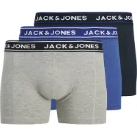 Jack & Jones Boxers 'JACDANNY' bleu / bleu foncé / gris chiné