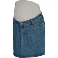 Mamalicious Jupe 'MLCUBA' bleu / gris clair