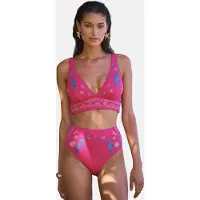 Love & roses Hauts de bikini bleu / bleu pastel / lilas / rose foncé
