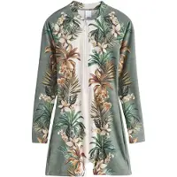 Next Maillot de bain crème / umbra / olive / jade