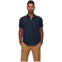 Mammut Alvra Summer Short Sleeve Shirt Bleu L Homme