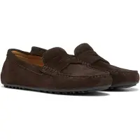 Geox Mocassins U ISTRIA hommes - Marron - 43