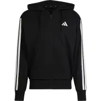 Adidas Veste de survêtement 'Essentials' noir / blanc