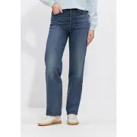 Levi's pour femme. 79078-0061 Jeans bleu pleine longueur avec cage thoracique (26/34), Casuel, Coton, Denim