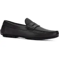 Martinelli pour homme. 1411-2496DY Mocassins en cuir Pacific navy (42), Plat, Aucun, Casuel, Classique, Marine