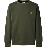 Pepe Jeans pour homme. PM5800139 Sweatshirt Soren vert olive (M), Casuel, Coton