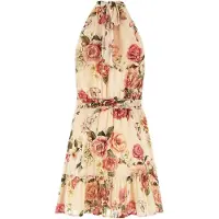 GUESS Robe 'Daniele' vert / olive / pitaya / poudre