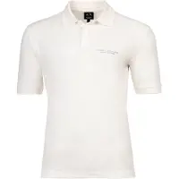 Armani Exchange pour homme. XM001286AF10366U0009 Polo régulier blanc (L), Casuel, Coton, Manche courte