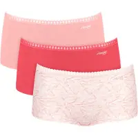 Sloggi Culotte 'Go Crush' rose / melon / blanc cassé