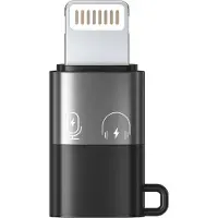 Puluz Adapter OTG USB-C to Lightning PU649B (USB-C, Lightning), Adaptateur pour appareils mobiles, Argent