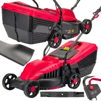 Powermat Tondeuse à Gazon électrique 2200w Lame 32cm bac 30L