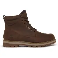 Timberland pour homme. TB0A69UHEM61 Bottes à lacets mi-mollets imperméables Britton Road marron (43), Cuir, Plat, Casuel, Durable