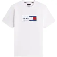 Tommy Hilfiger T-Shirt 'BRAND LOVE' bleu marine / rouge / blanc