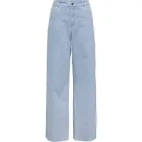 ONLY Pantalon 'ONLRINE' bleu / blanc