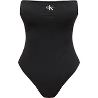 Calvin Klein Swimwear Maillot de bain noir / blanc