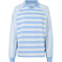 Samsøe & Samsøe T-shirt 'Ella' bleu ciel / blanc