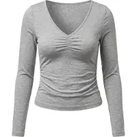 STUDIO SELECT T-shirt 'Stina' gris chiné