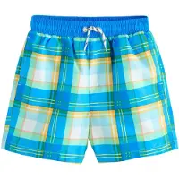 Next Shorts de bain azur / vert clair / orange clair / blanc