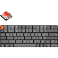 Keychron K3 Max Swappable Gateron RGB Backlight Red Switch ISO Layout Italian (PBT Caps) (IT, Filaire, Sans fil)