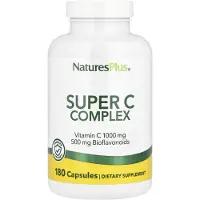 NaturesPlus , Complexe Super C, 180 Capsules