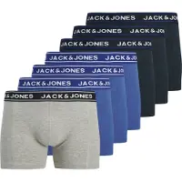Jack & Jones Danny Solid Trunks Boxers 7 Units Multicolore L Homme