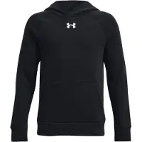 Under Armour Sweat de sport 'Rival' noir / blanc