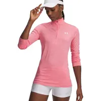 Under Armour Tech Twist Half Zip Sweatshirt Rose S Femme