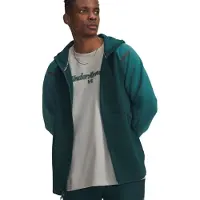Under Armour Unstoppable Fleece Full Zip Sweatshirt Vert L / Regular Homme