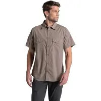 Craghoppers Kiwi Ii Short Sleeve Shirt Marron 3XL Homme